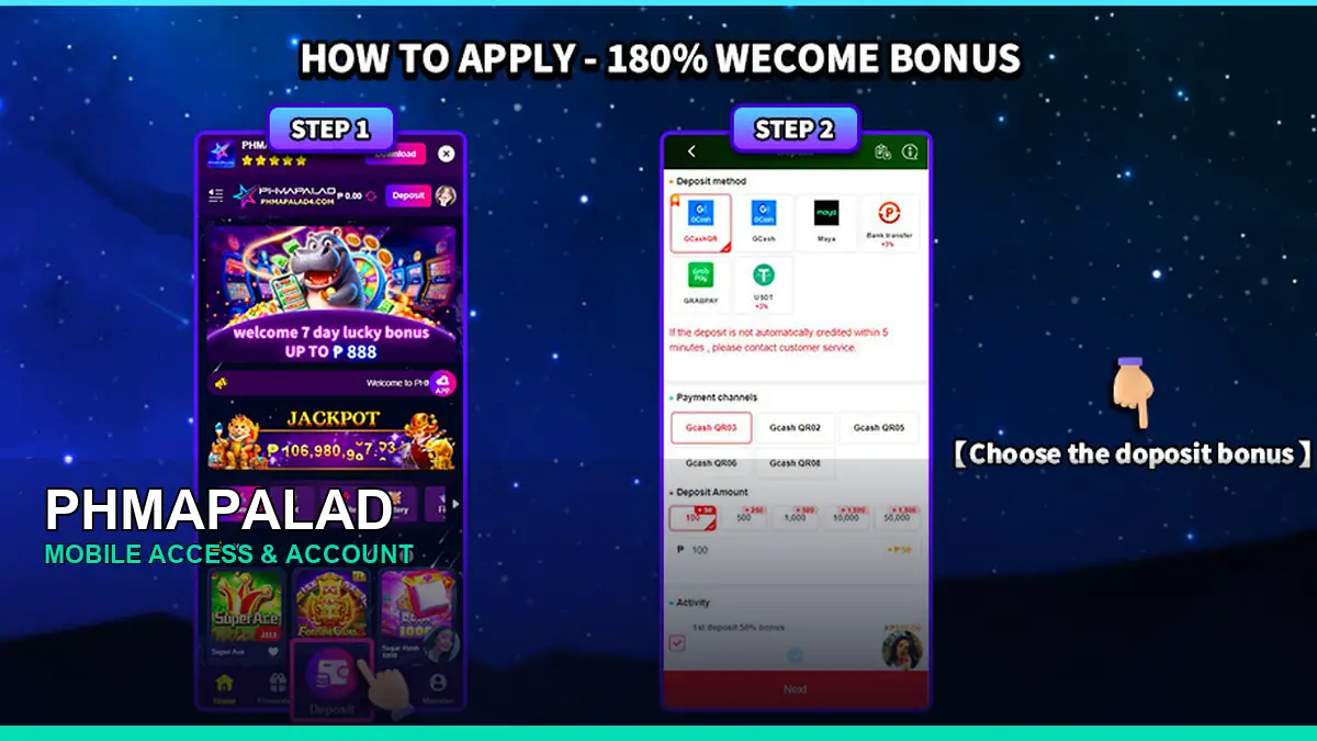 PHMAPALAD mobile account access guide for Philippine players