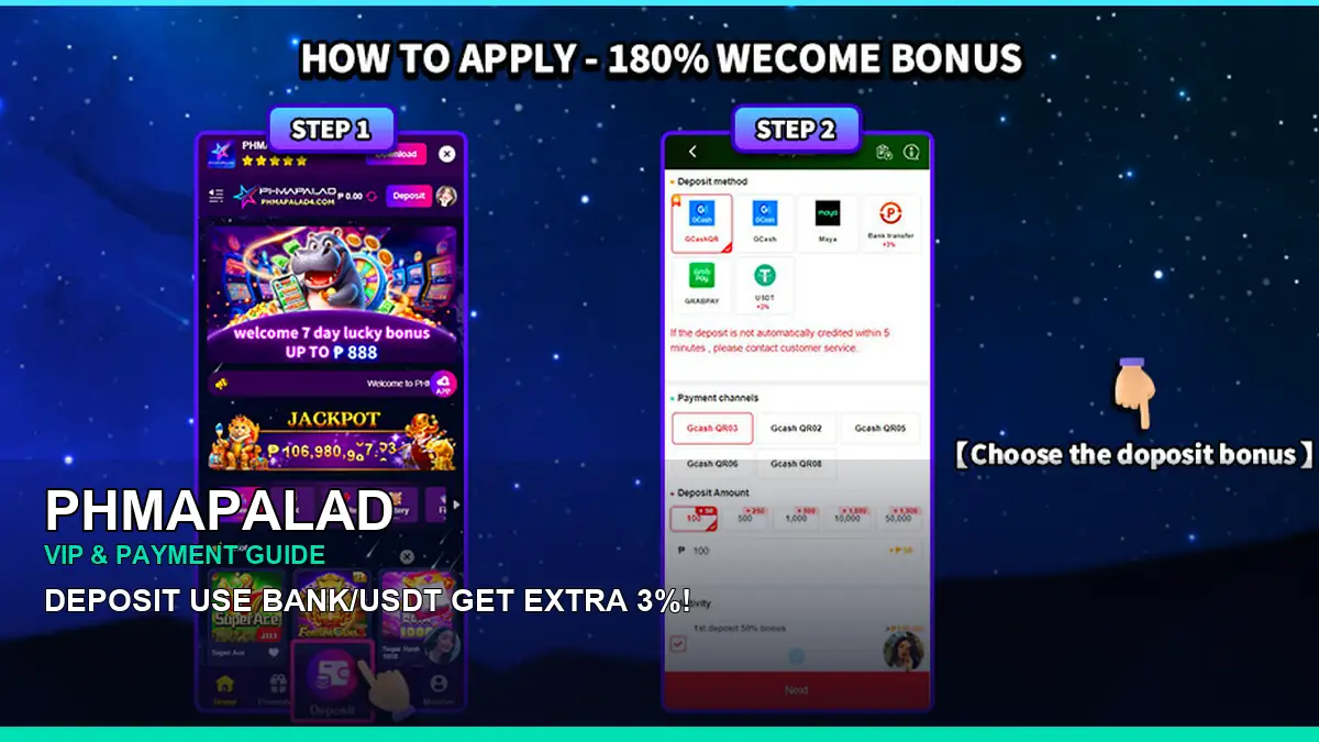 PHMAPALAD VIP rewards and payment guide for Philippine players